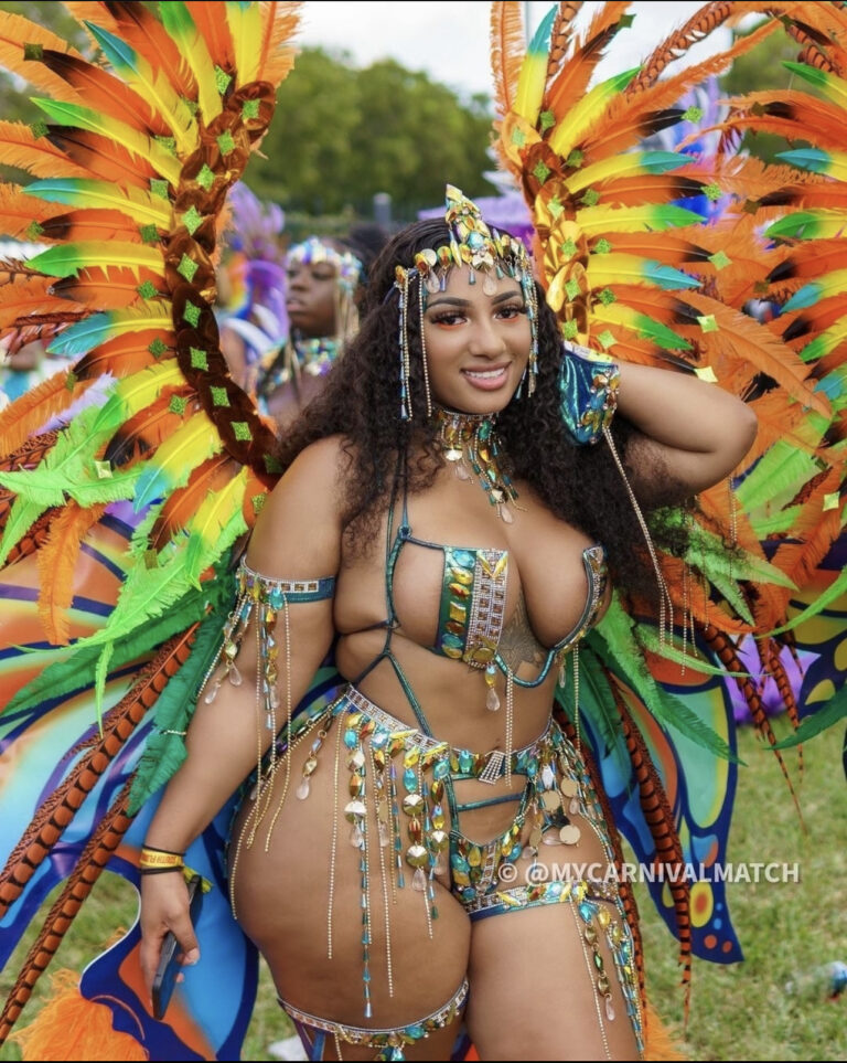 plus size masquerader in frontline costume