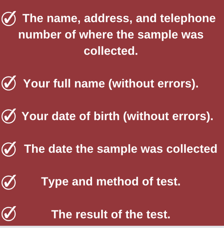 Saint Lucia COVID test result requirements