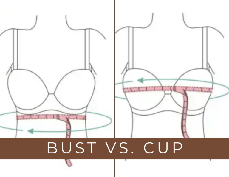bust vs cup size wire bra blog