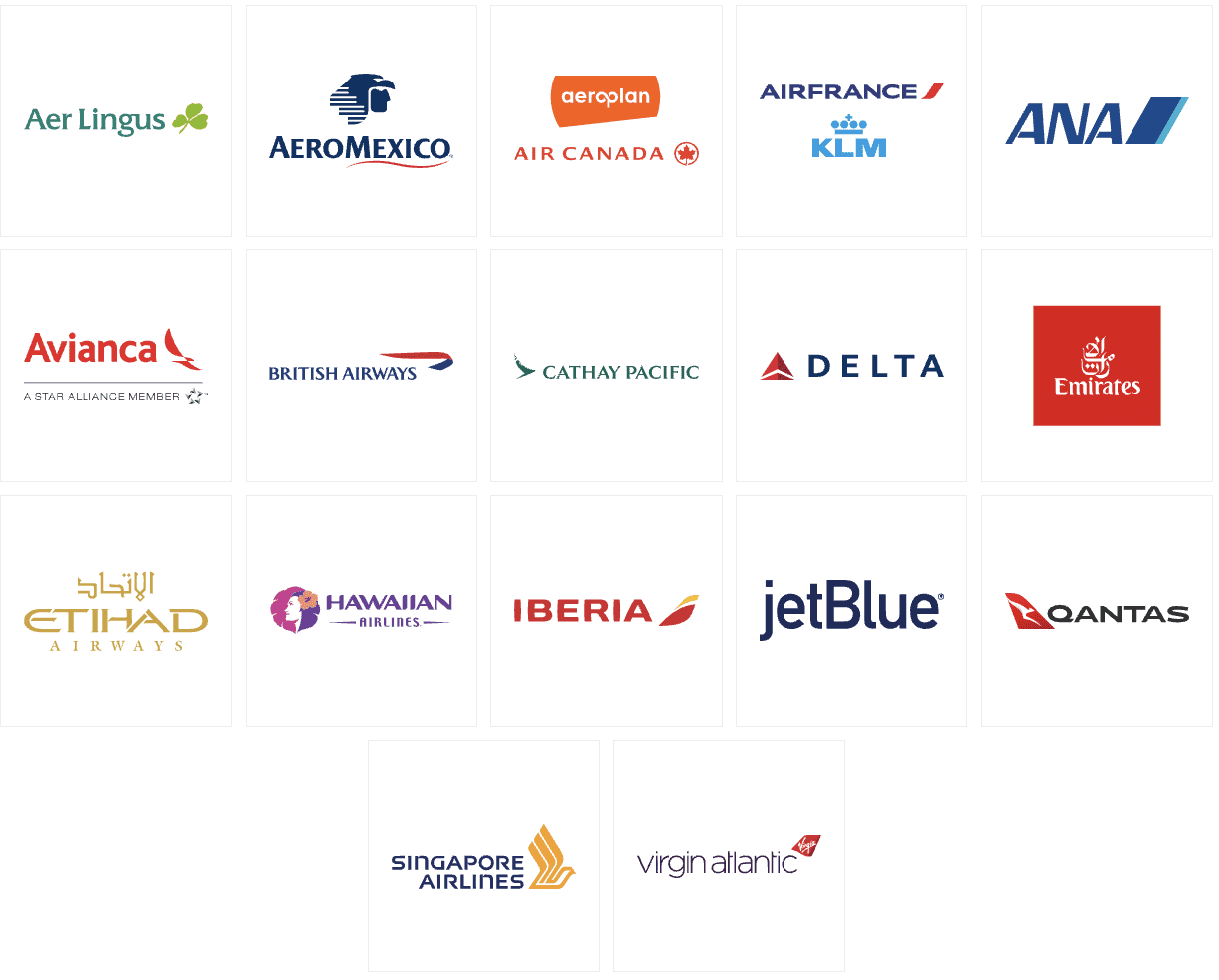 AMEX airline partners