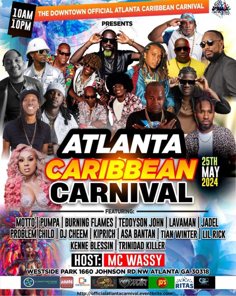 Atlanta Caribbean Carnival flyer